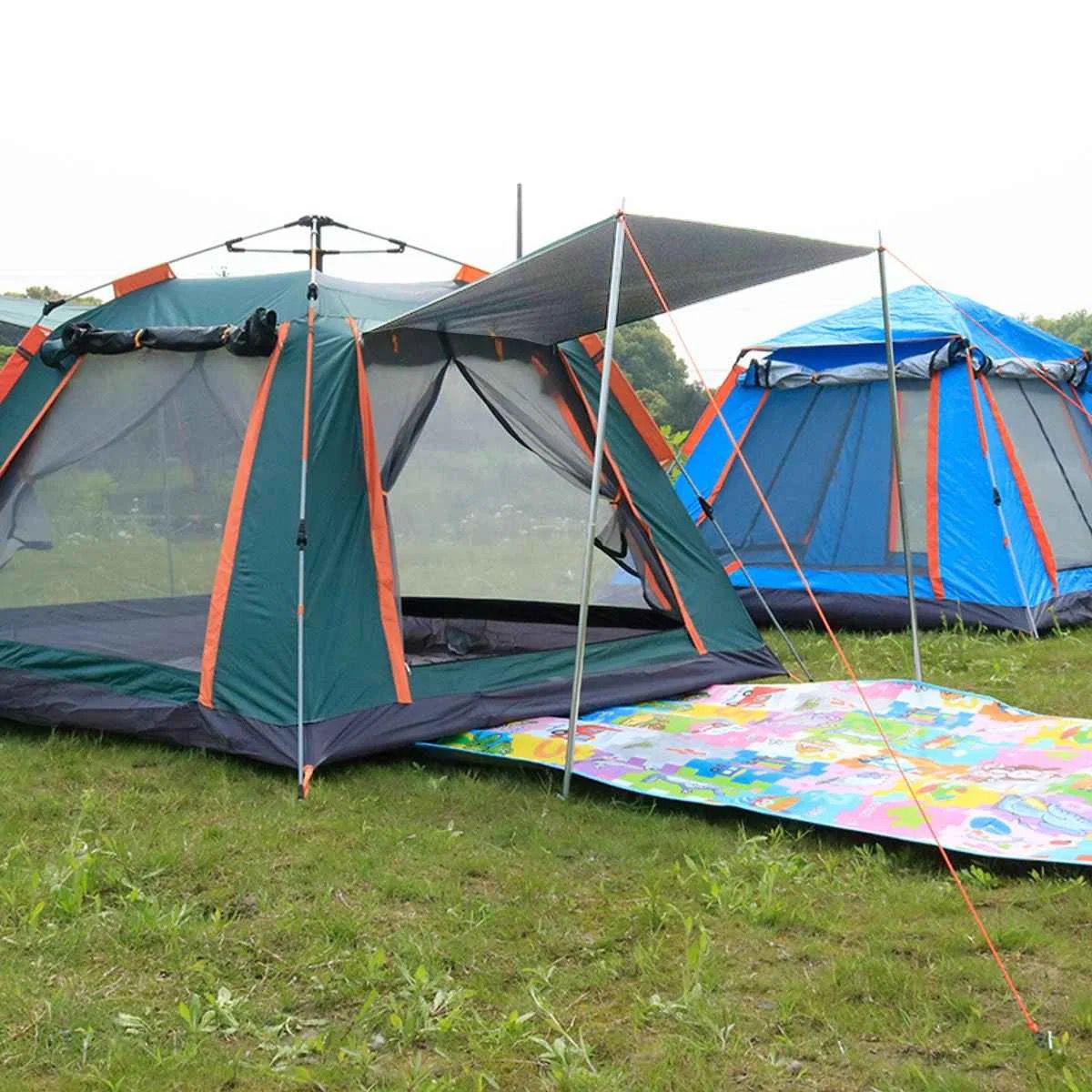 Super Cabana para Acampamentos com Montagem Rápida