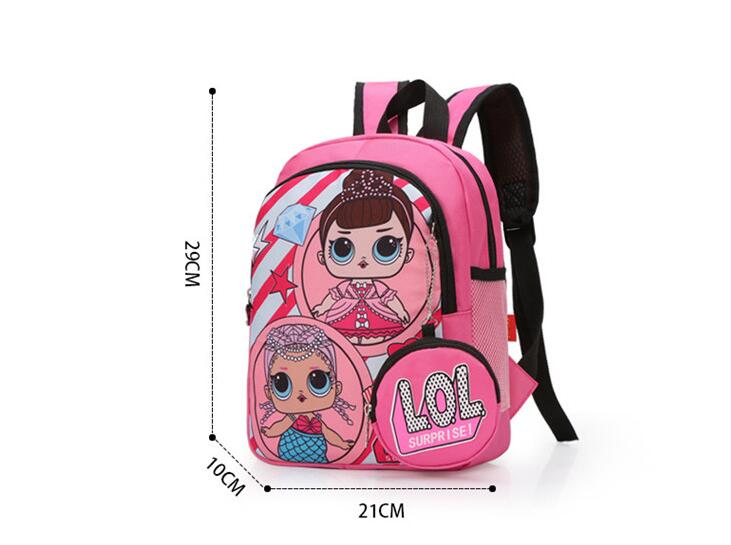 Mochila Infantil Boneca Lol